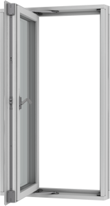 In cleaning position